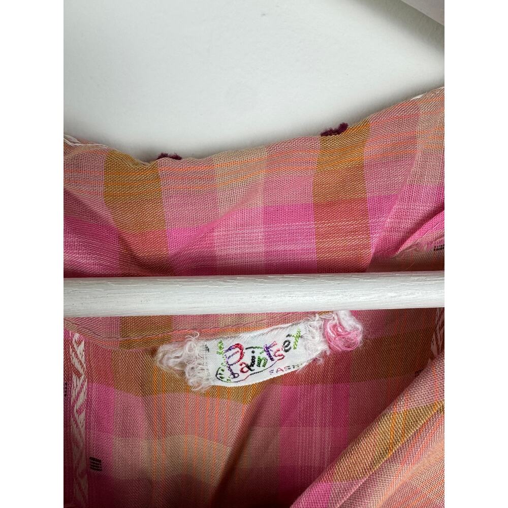 Vintage Pink "Paintset" Valentine's Day Dress S - Picture 6 of 7